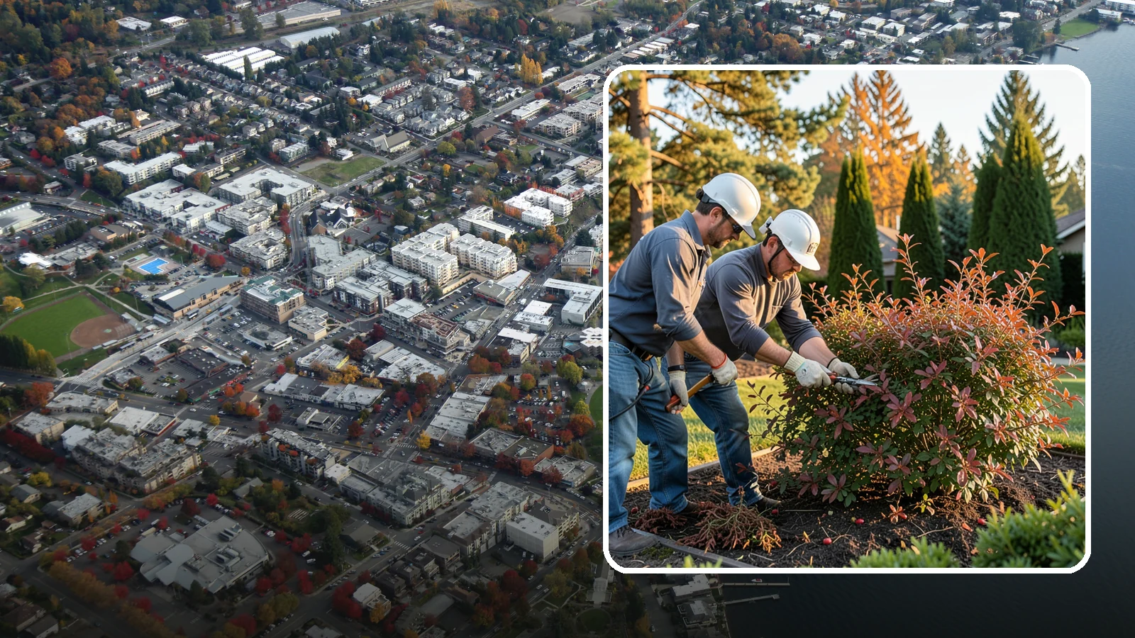 Barberry Pruning in Kirkland, King County, WA - Shaping and thinning of barberry shrubs, grown for foliage, with safe handling of thorny stems and dense growth.