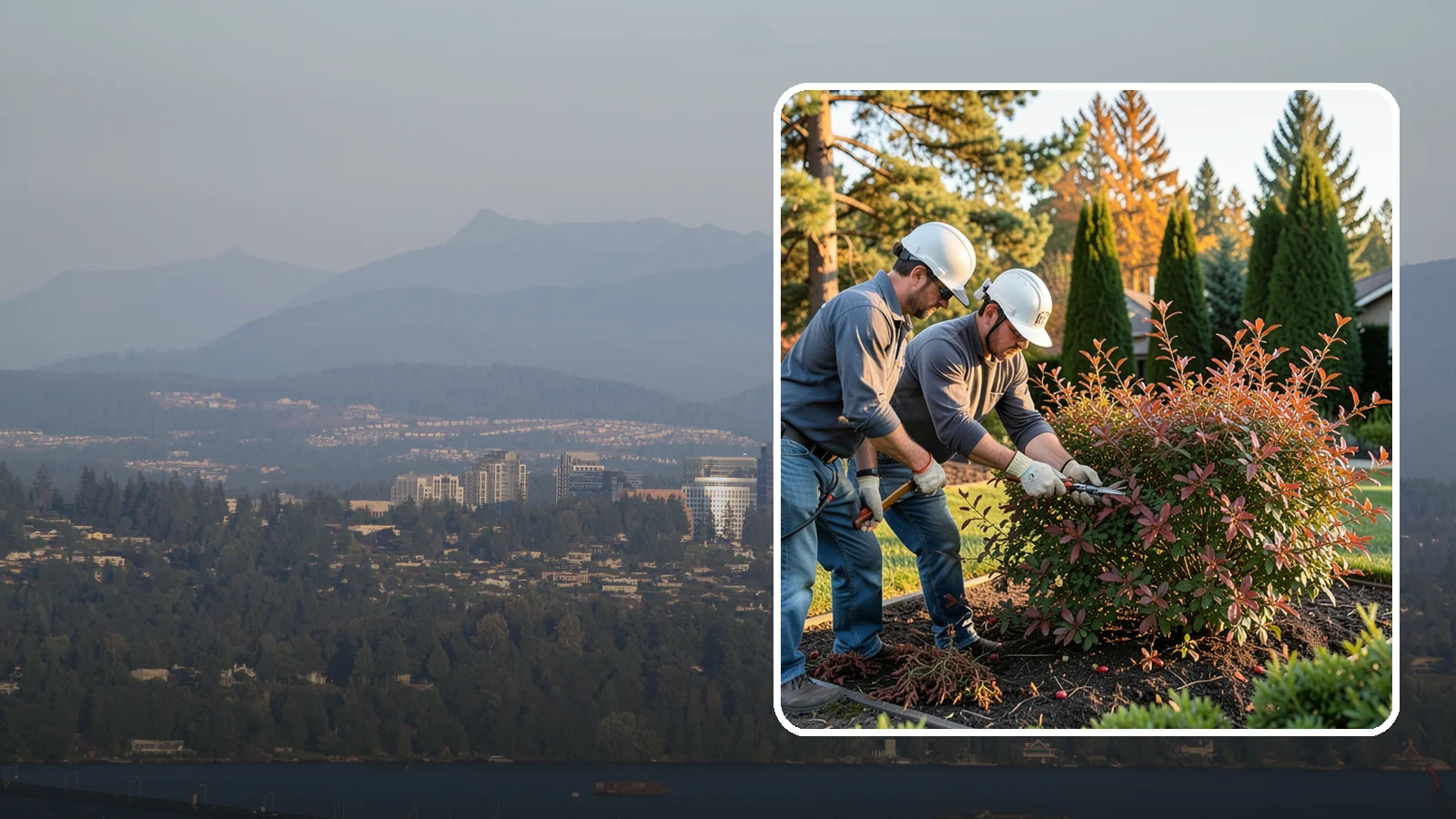 Barberry Pruning in Medina, King County, WA - Shaping and thinning of barberry shrubs, grown for foliage, with safe handling of thorny stems and dense growth.