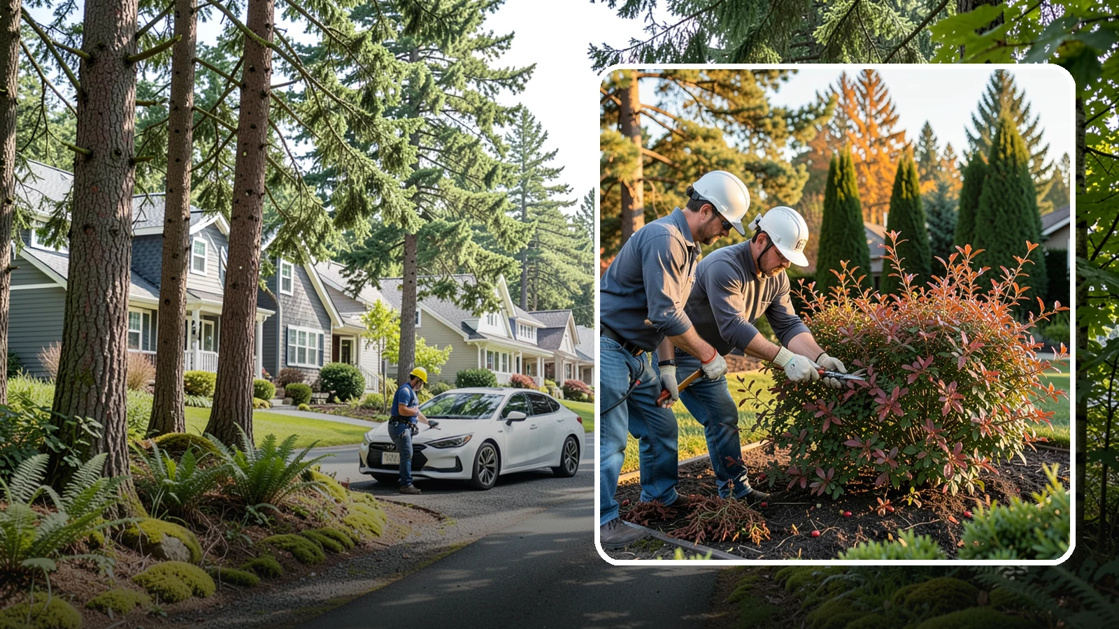 Barberry Pruning in Normandy Park, King County, WA - Shaping and thinning of barberry shrubs, grown for foliage, with safe handling of thorny stems and dense growth.