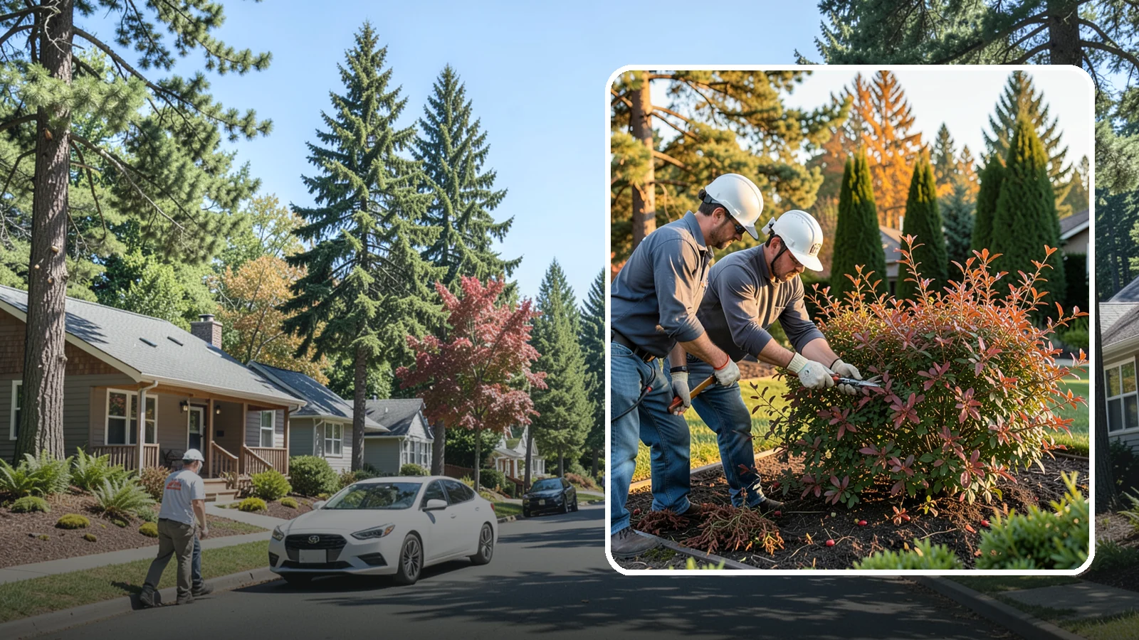 Barberry Pruning in Orting, Pierce County, WA - Shaping and thinning of barberry shrubs, grown for foliage, with safe handling of thorny stems and dense growth.