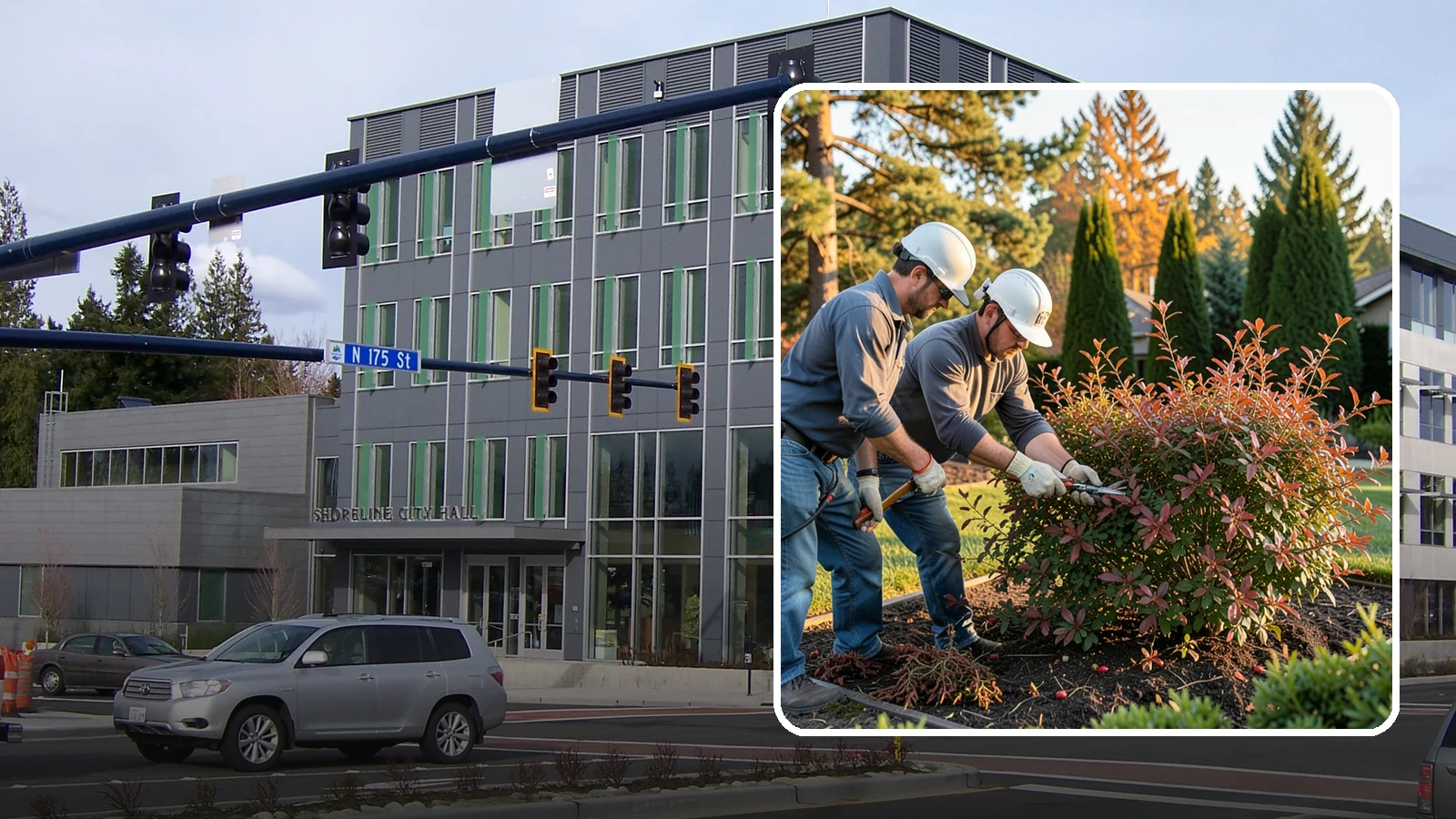 Barberry Pruning in Shoreline, King County, WA - Shaping and thinning of barberry shrubs, grown for foliage, with safe handling of thorny stems and dense growth.
