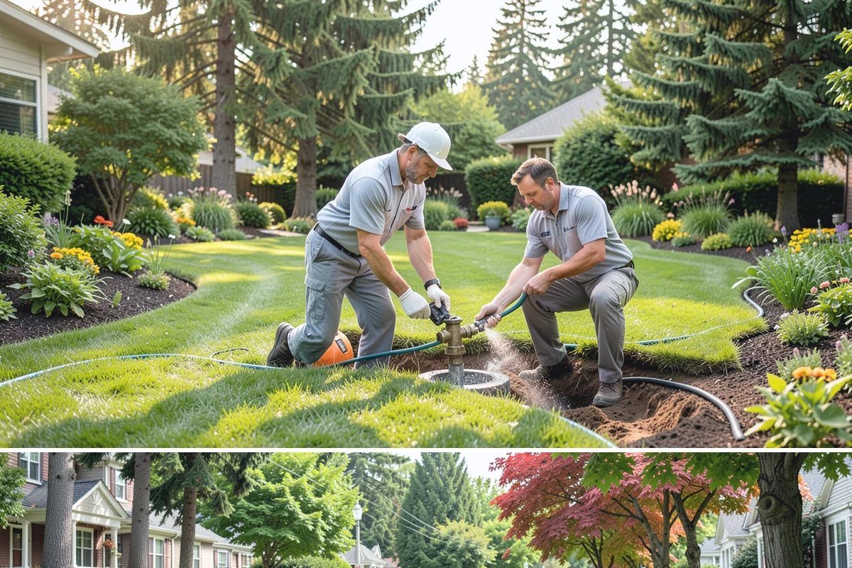 Bare Spot Repair in Beaux Arts Village, King County, WA - Seed patches establish best in spring and early fall