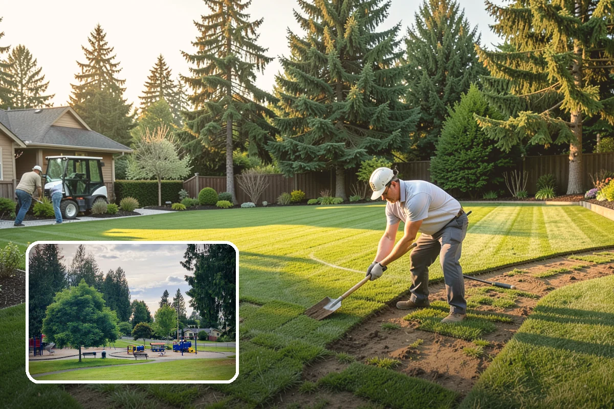 Bare Spot Repair in Bonney Lake, Pierce County, WA - Restores a uniform look across the lawn