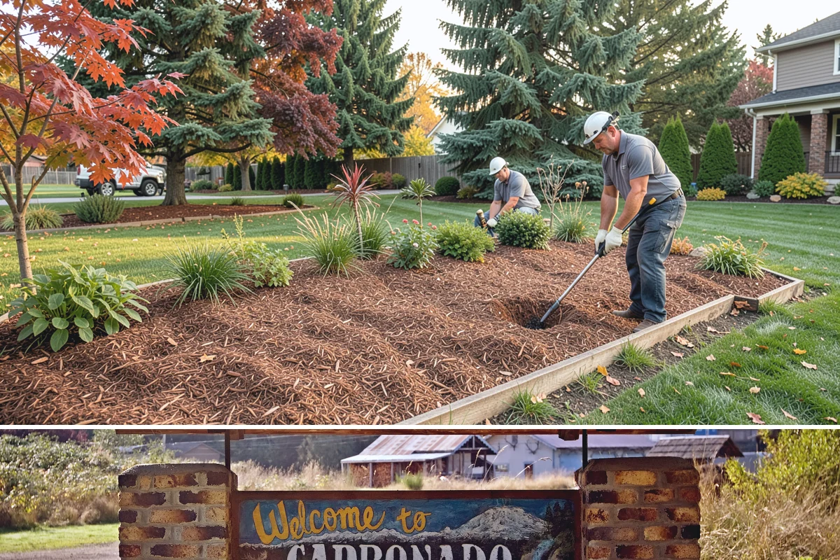 Bare Spot Repair in Carbonado, Pierce County, WA - Seed patches establish best in spring and early fall