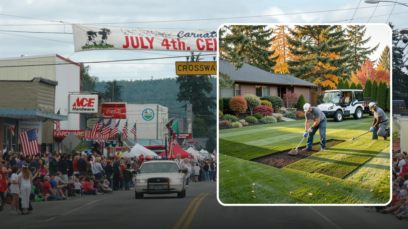 Bare Spot Repair in Carnation, King County, WA - Targeted repair of dead patches, worn areas, and thin spots to restore a uniform, healthy lawn.