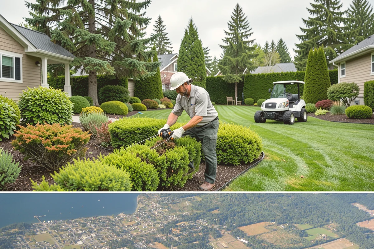 Bare Spot Repair in Coupeville, Island County, WA - Seed patches establish best in spring and early fall