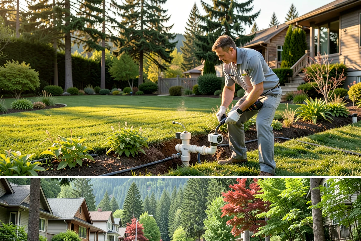 Bare Spot Repair in Darrington, Snohomish County, WA - Seed patches establish best in spring and early fall