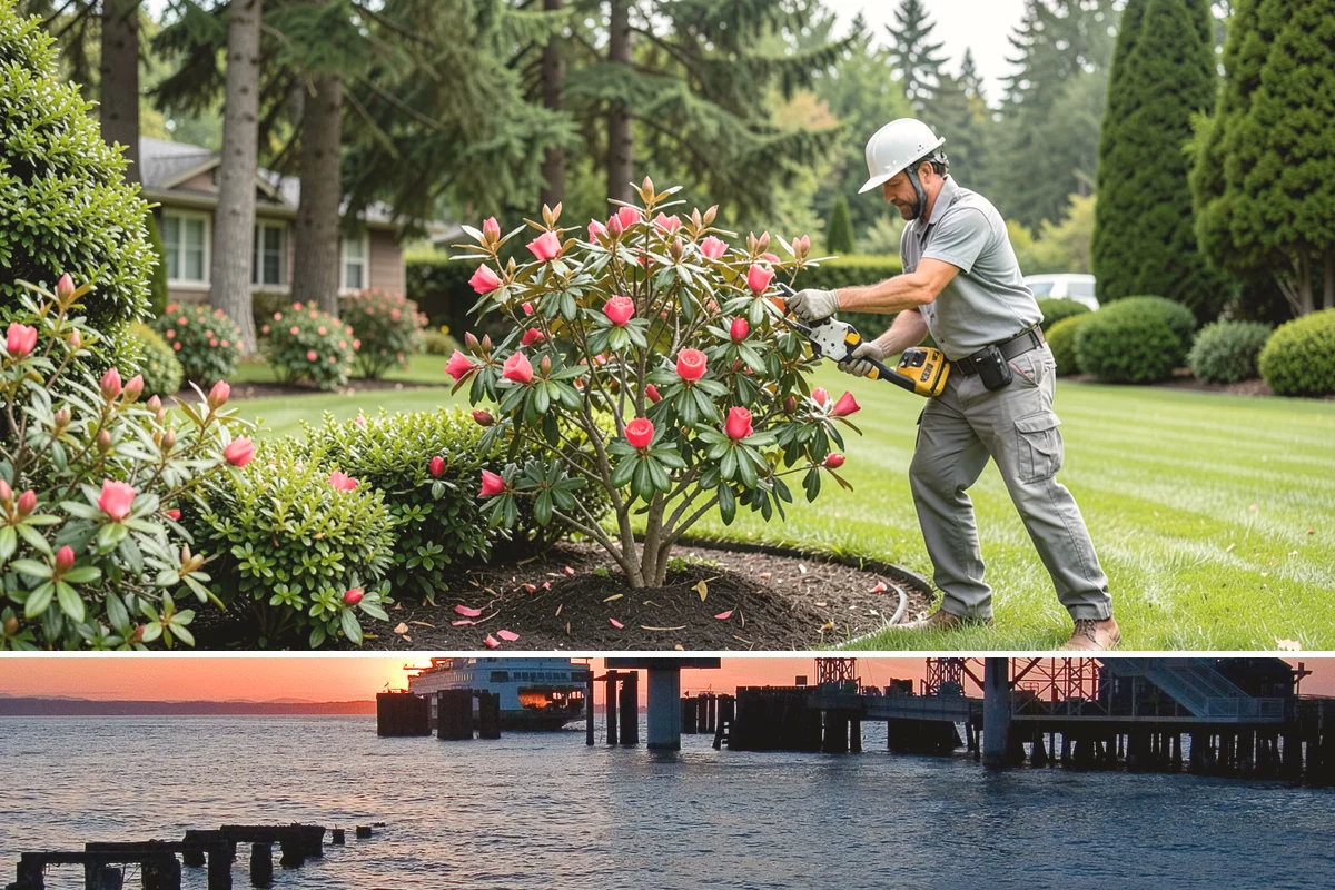 Bare Spot Repair in Edmonds, Snohomish County, WA - Seed patches establish best in spring and early fall