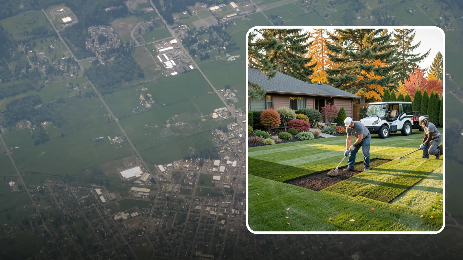 Bare Spot Repair in Enumclaw, King County, WA - Targeted repair of dead patches, worn areas, and thin spots to restore a uniform, healthy lawn.