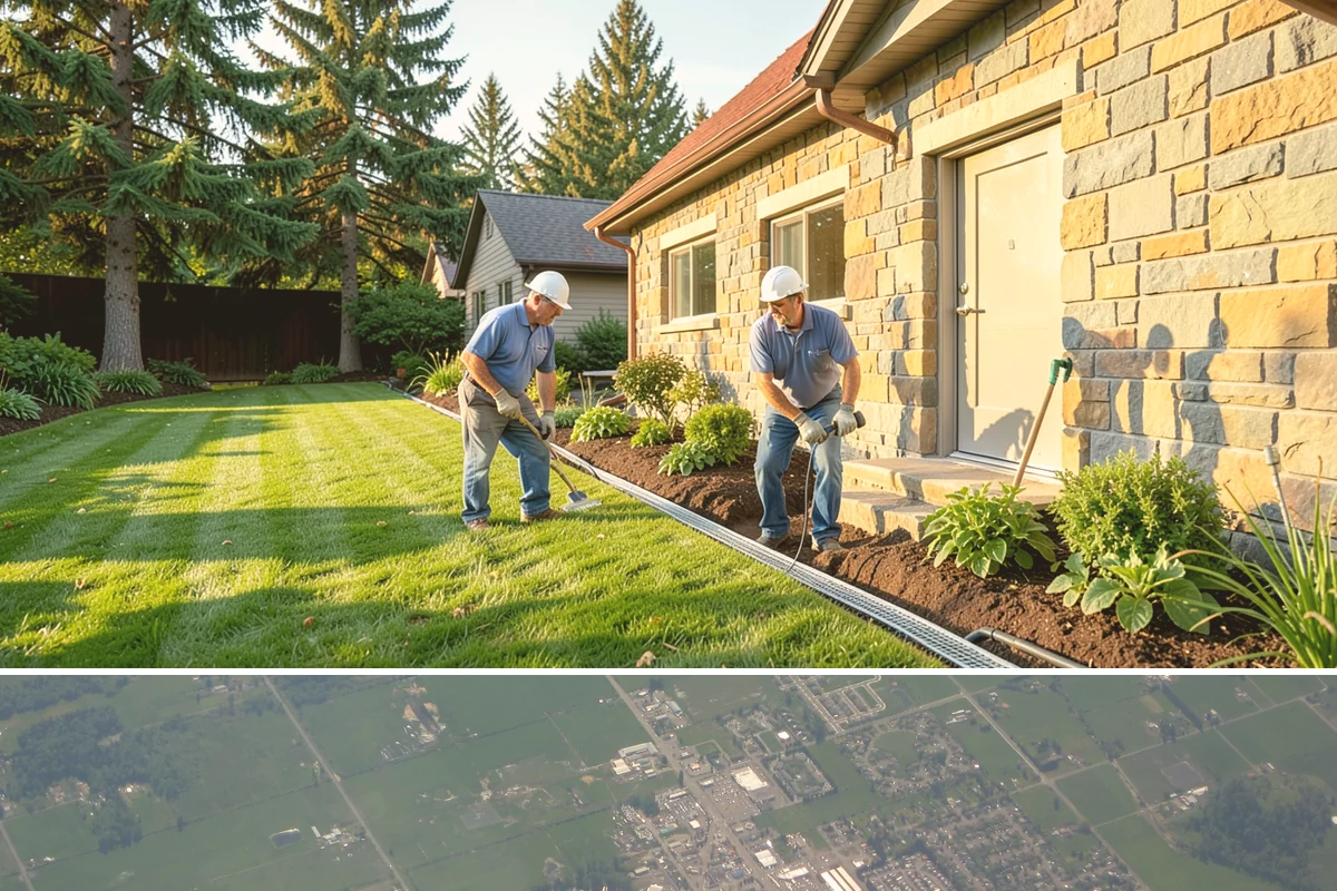Bare Spot Repair in Enumclaw, King County, WA - Seed patches establish best in spring and early fall