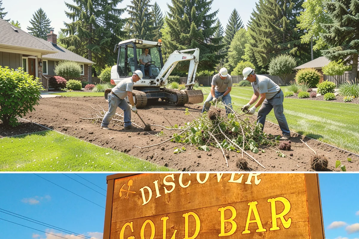 Bare Spot Repair in Gold Bar, Snohomish County, WA - Seed patches establish best in spring and early fall