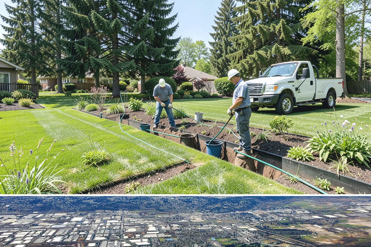 Bare Spot Repair in Kent, King County, WA - Seed patches establish best in spring and early fall