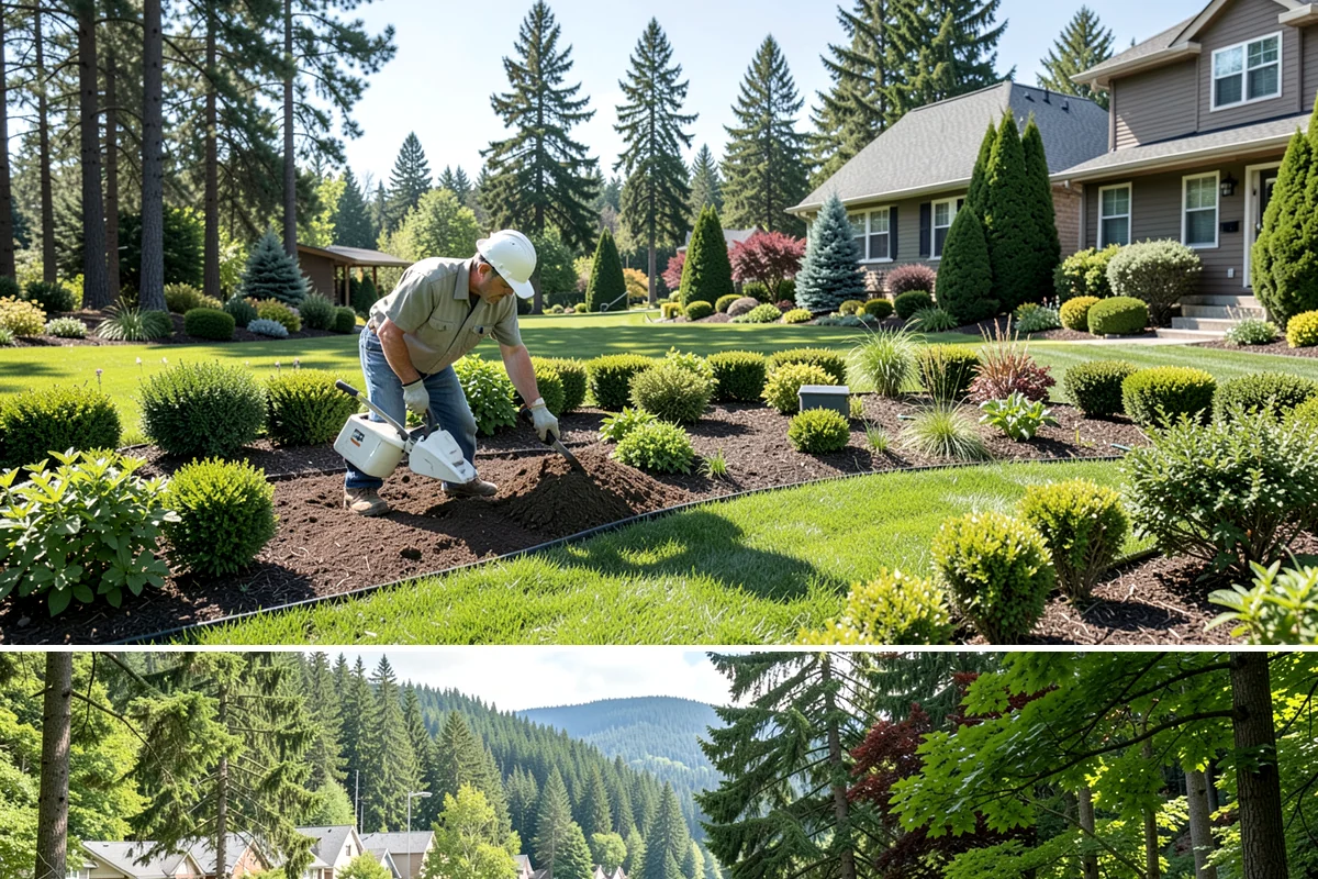 Bare Spot Repair in Lake Forest Park, King County, WA - Seed patches establish best in spring and early fall