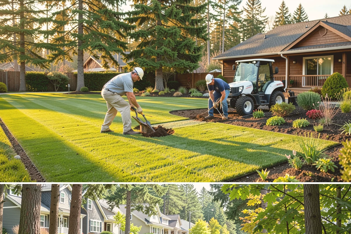 Bare Spot Repair in Normandy Park, King County, WA - Seed patches establish best in spring and early fall