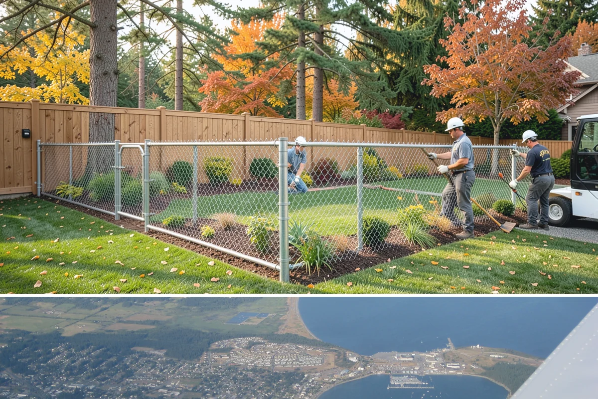 Bare Spot Repair in Oak Harbor, Island County, WA - Seed patches establish best in spring and early fall