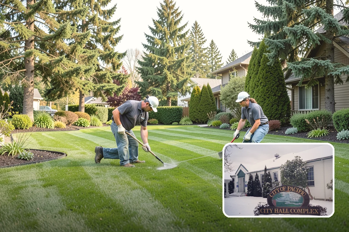 Bare Spot Repair in Pacific, King County, WA - Restores a uniform look across the lawn
