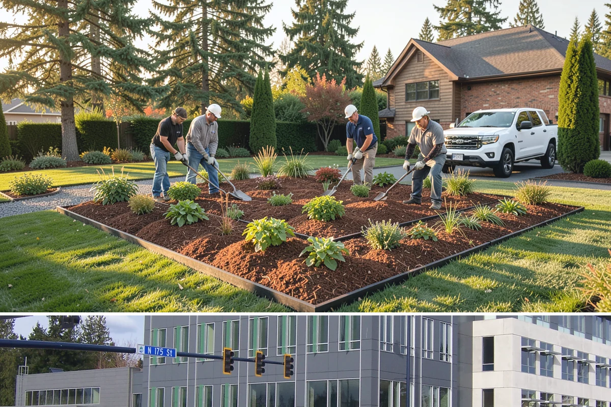 Bare Spot Repair in Shoreline, King County, WA - Seed patches establish best in spring and early fall