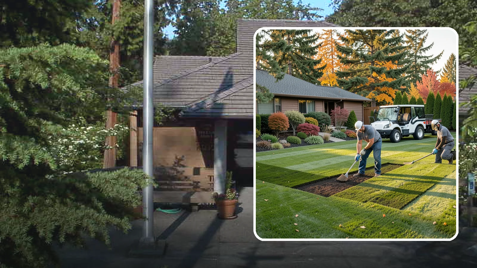 Bare Spot Repair in Yarrow Point, King County, WA - Targeted repair of dead patches, worn areas, and thin spots to restore a uniform, healthy lawn.
