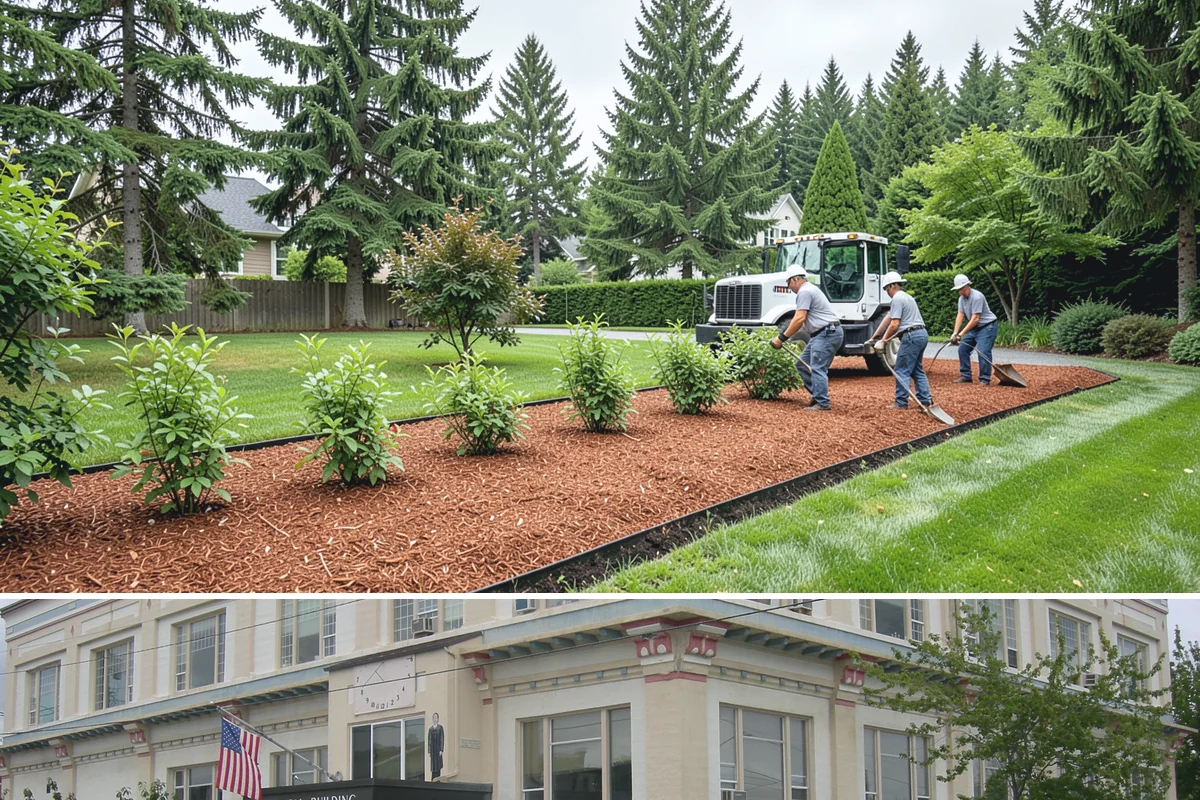 Bark Installation in Anacortes, Skagit County, WA - Best applied spring or fall