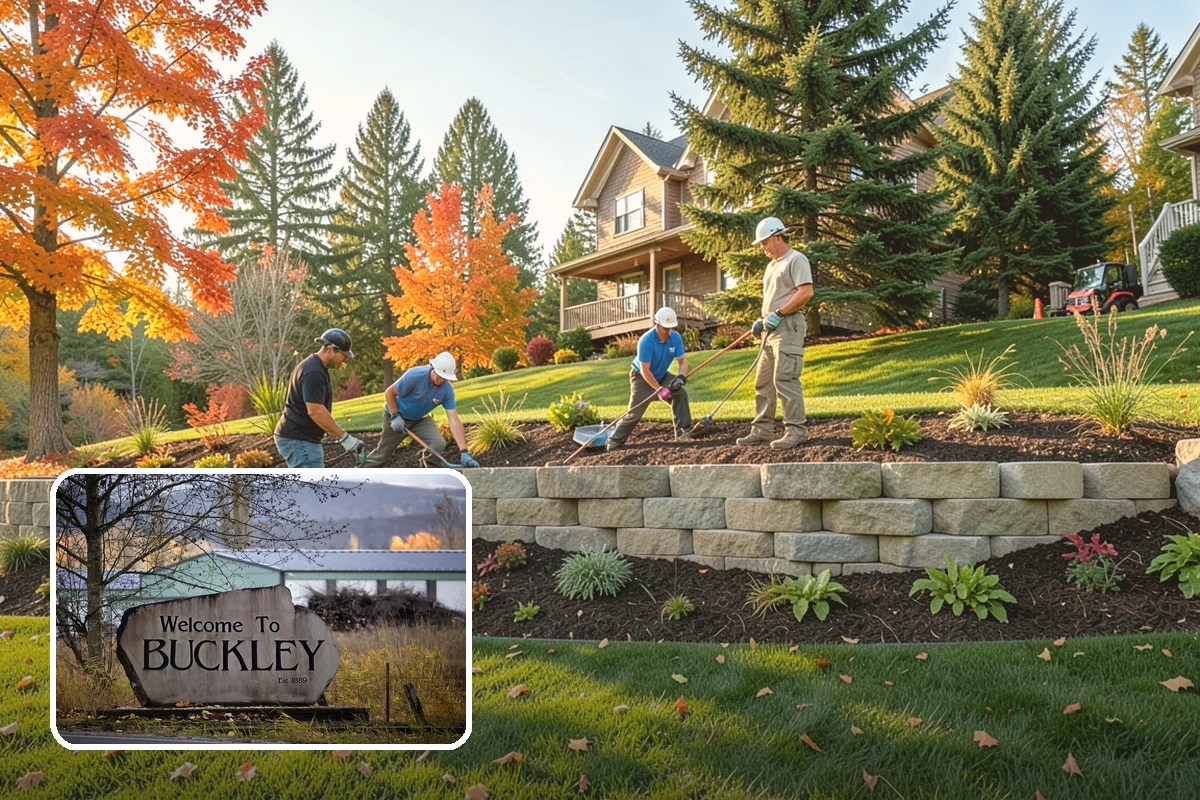 Bark Installation in Buckley, Pierce County, WA - Rich, uniform color that lasts