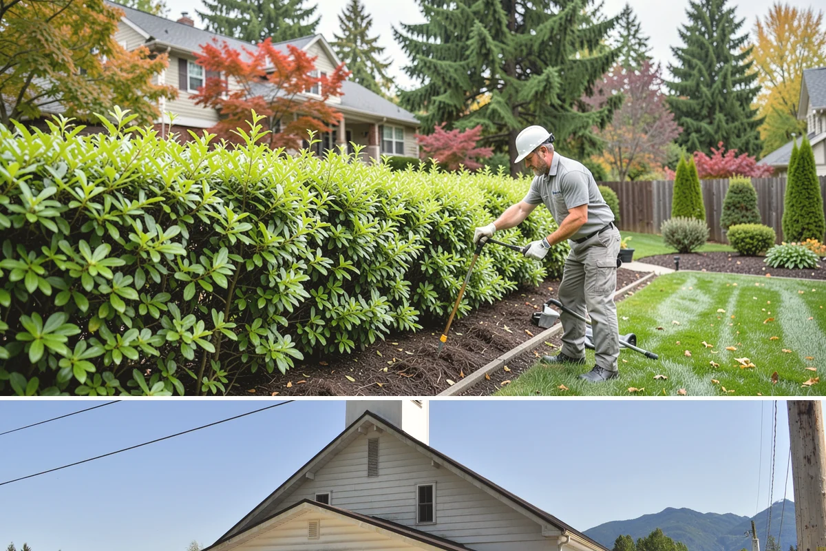 Bark Installation in Concrete, Skagit County, WA - Best applied spring or fall