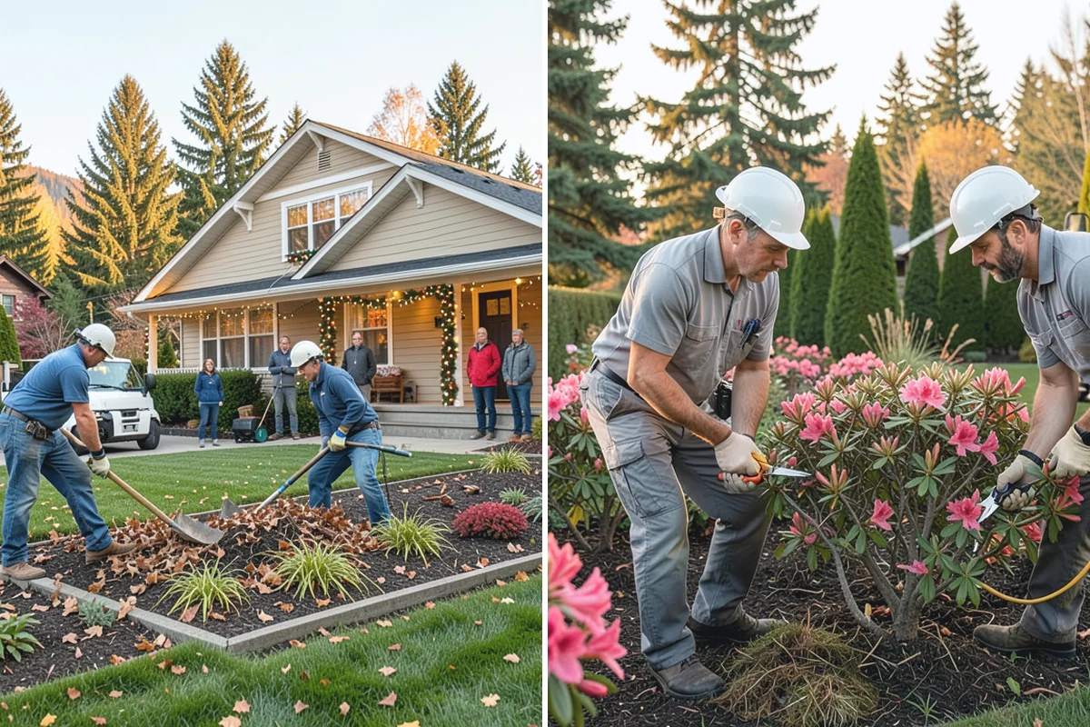 Bark Installation in Des Moines, King County, WA - Edge and clear the beds