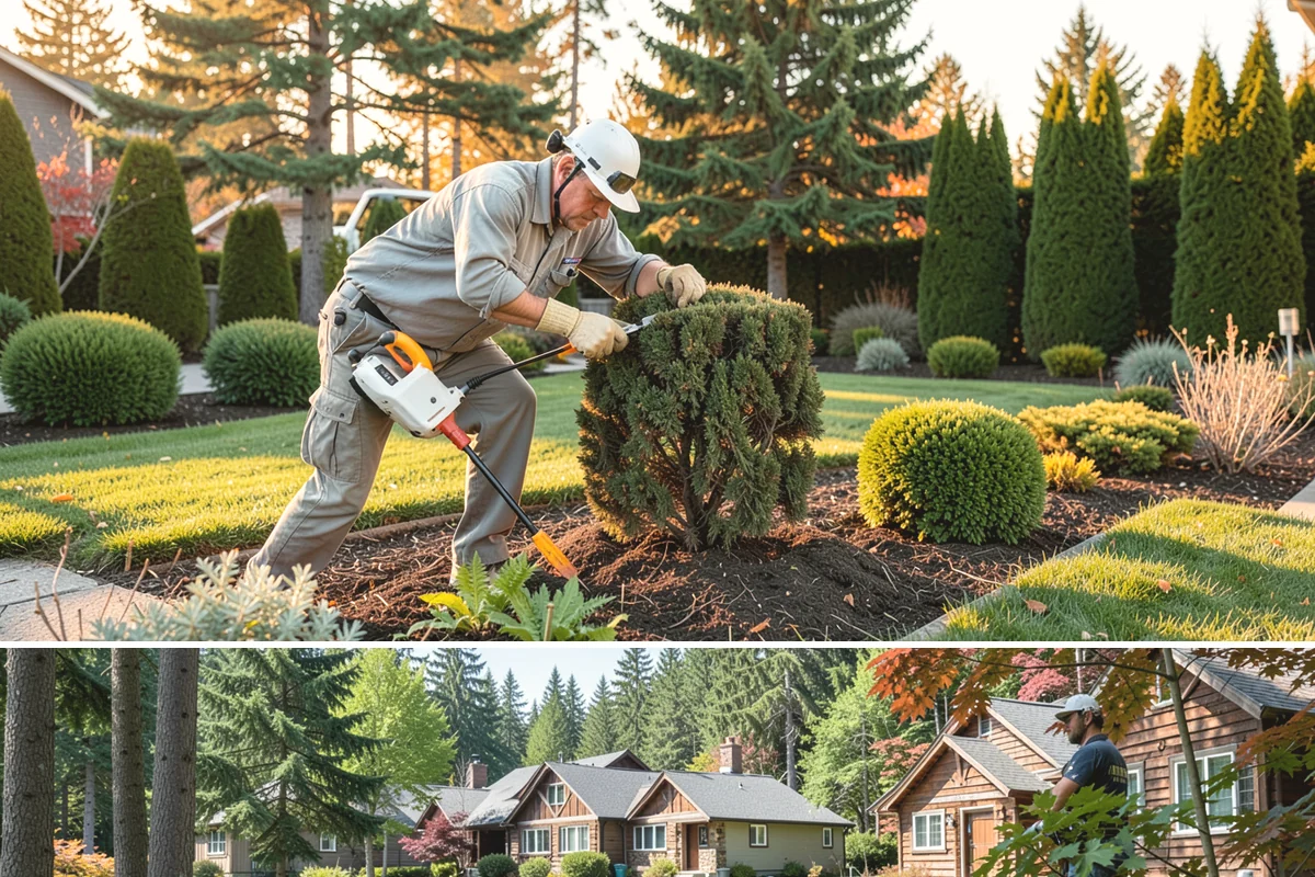 Bark Installation in Edgewood, Pierce County, WA - Best applied spring or fall