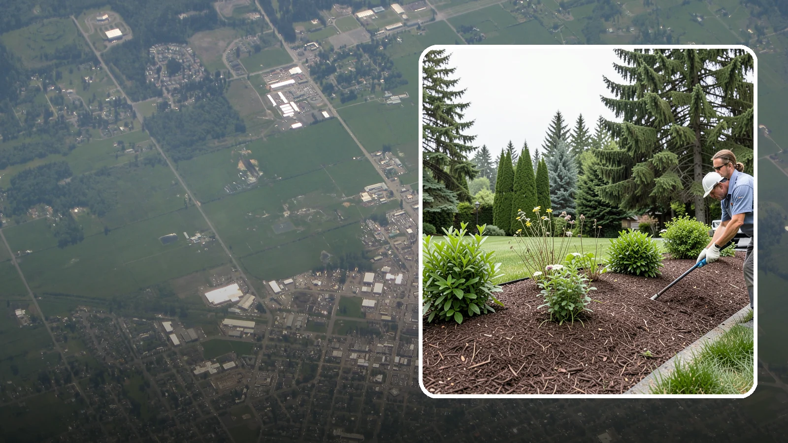 Bark Installation in Enumclaw, King County, WA - Bark mulch and beauty bark installed for a rich, uniform finish that suppresses weeds and holds moisture.