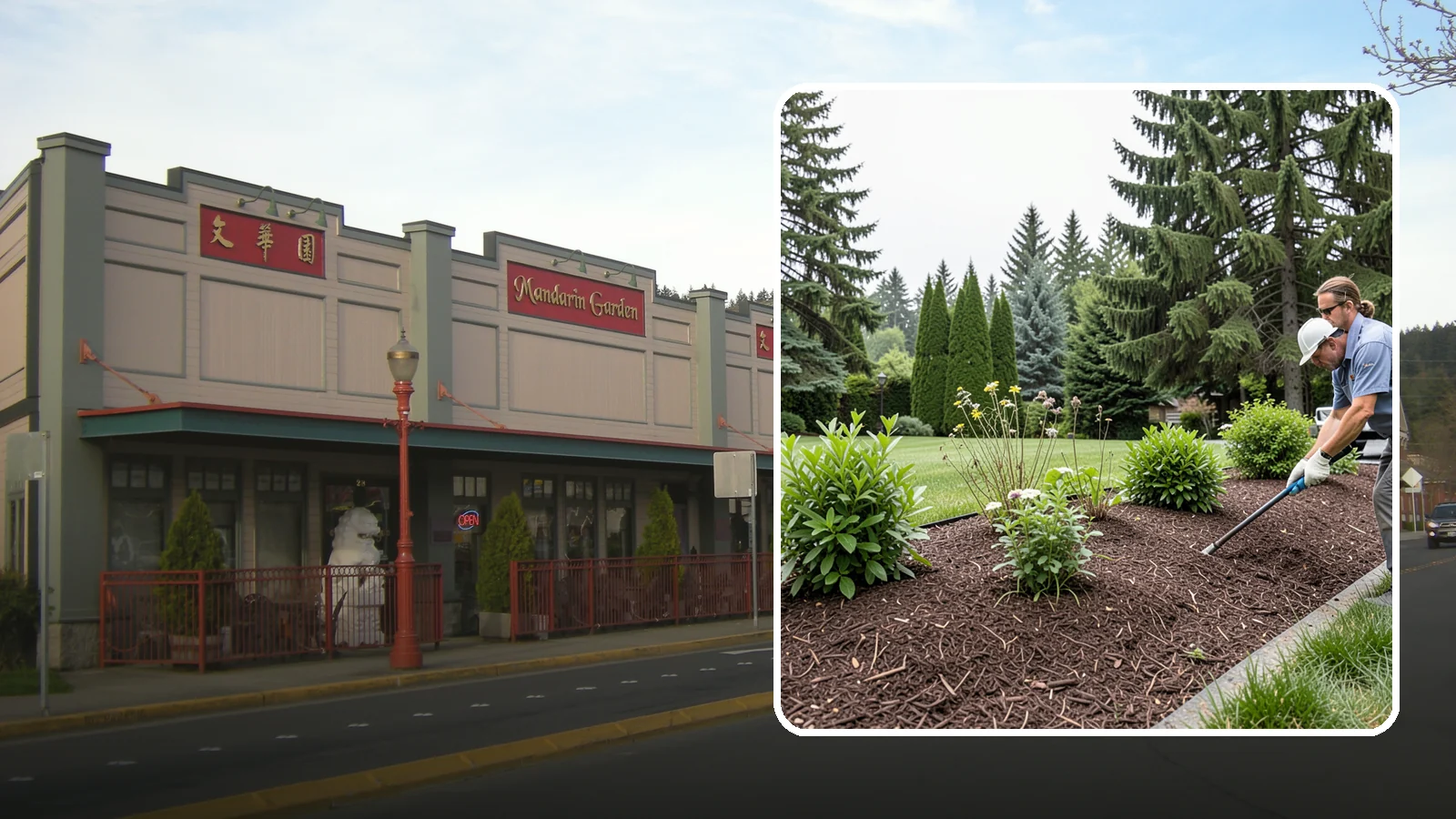 Bark Installation in Issaquah, King County, WA - Bark mulch and beauty bark installed for a rich, uniform finish that suppresses weeds and holds moisture.