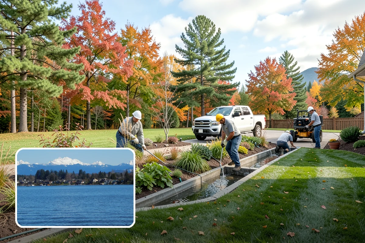 Bark Installation in Lake Stevens, Snohomish County, WA - Rich, uniform color that lasts