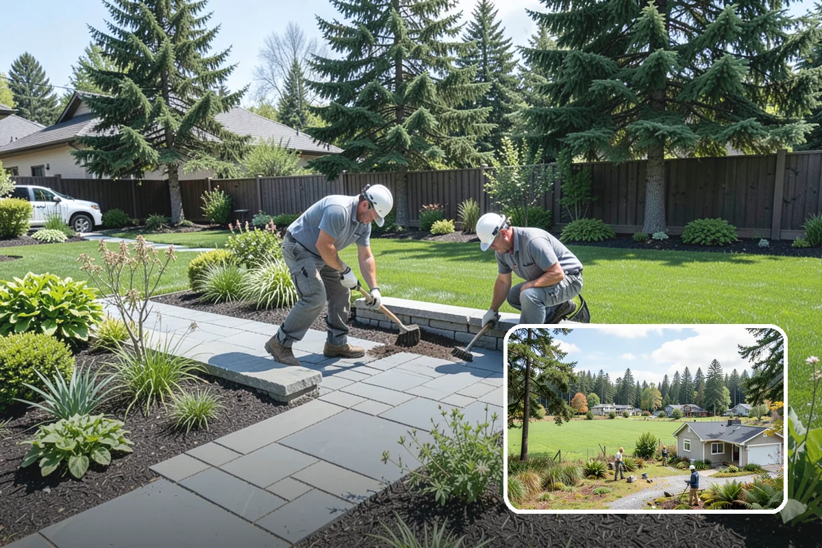 Bark Installation in Lyman, Skagit County, WA - Rich, uniform color that lasts