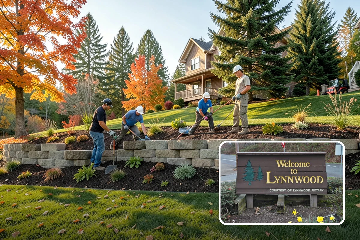 Bark Installation in Lynnwood, Snohomish County, WA - Rich, uniform color that lasts