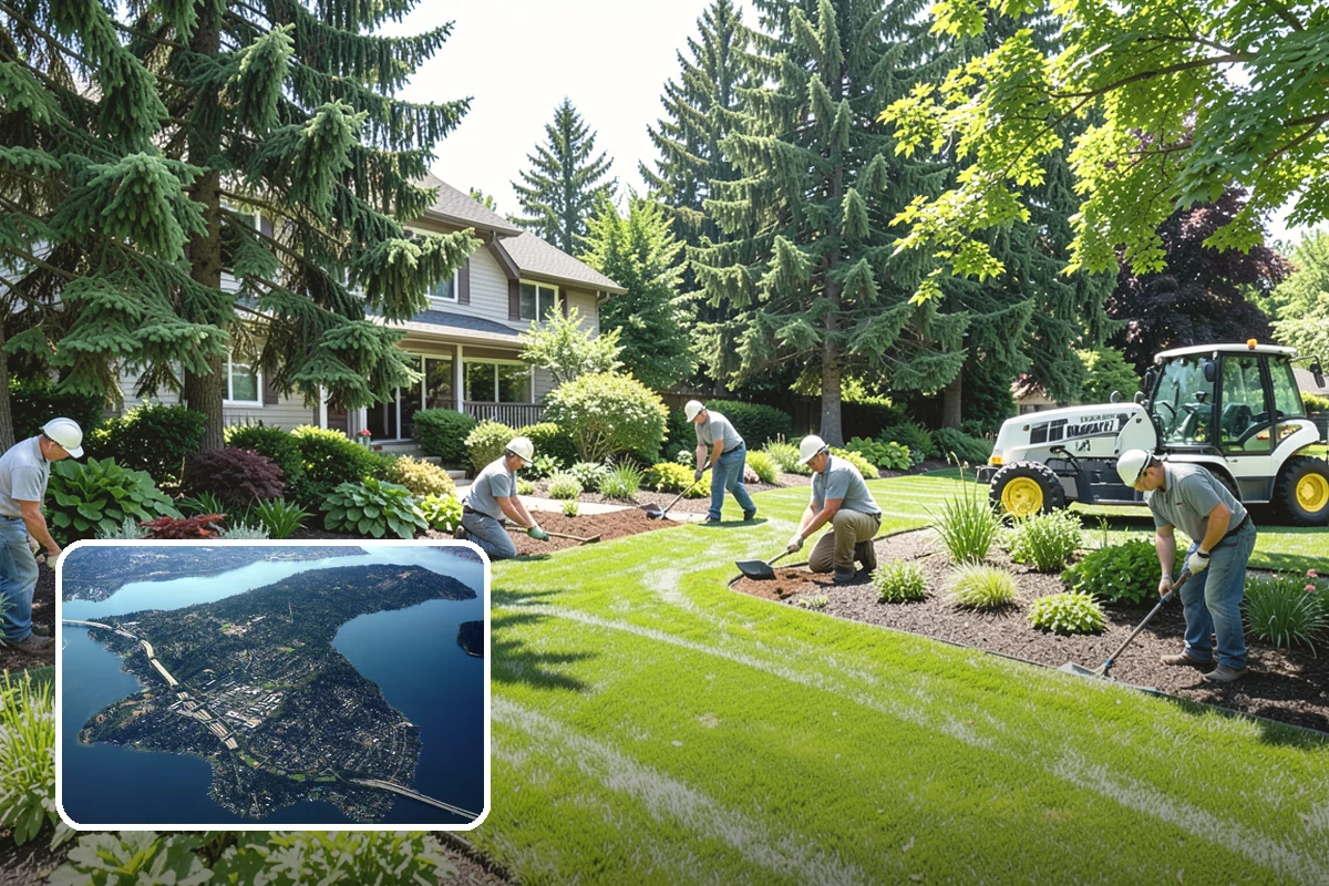 Bark Installation in Mercer Island, King County, WA - Rich, uniform color that lasts