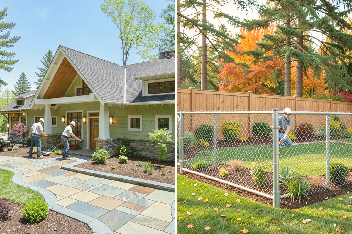 Bark Installation in Mount Vernon, Skagit County, WA - Edge and clear the beds
