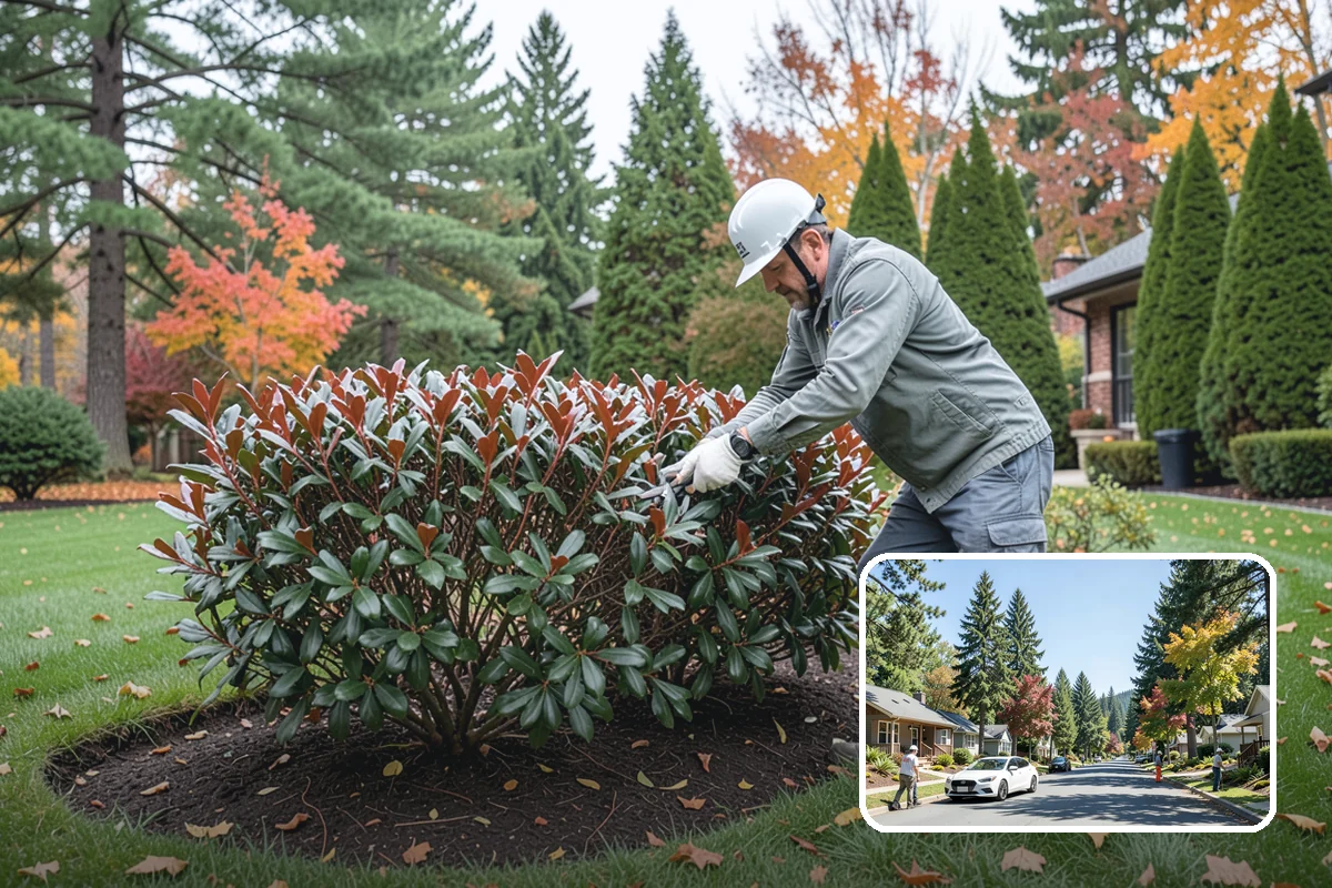 Bark Installation in Orting, Pierce County, WA - Rich, uniform color that lasts