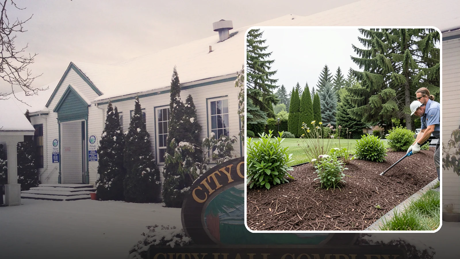 Bark Installation in Pacific, King County, WA - Bark mulch and beauty bark installed for a rich, uniform finish that suppresses weeds and holds moisture.