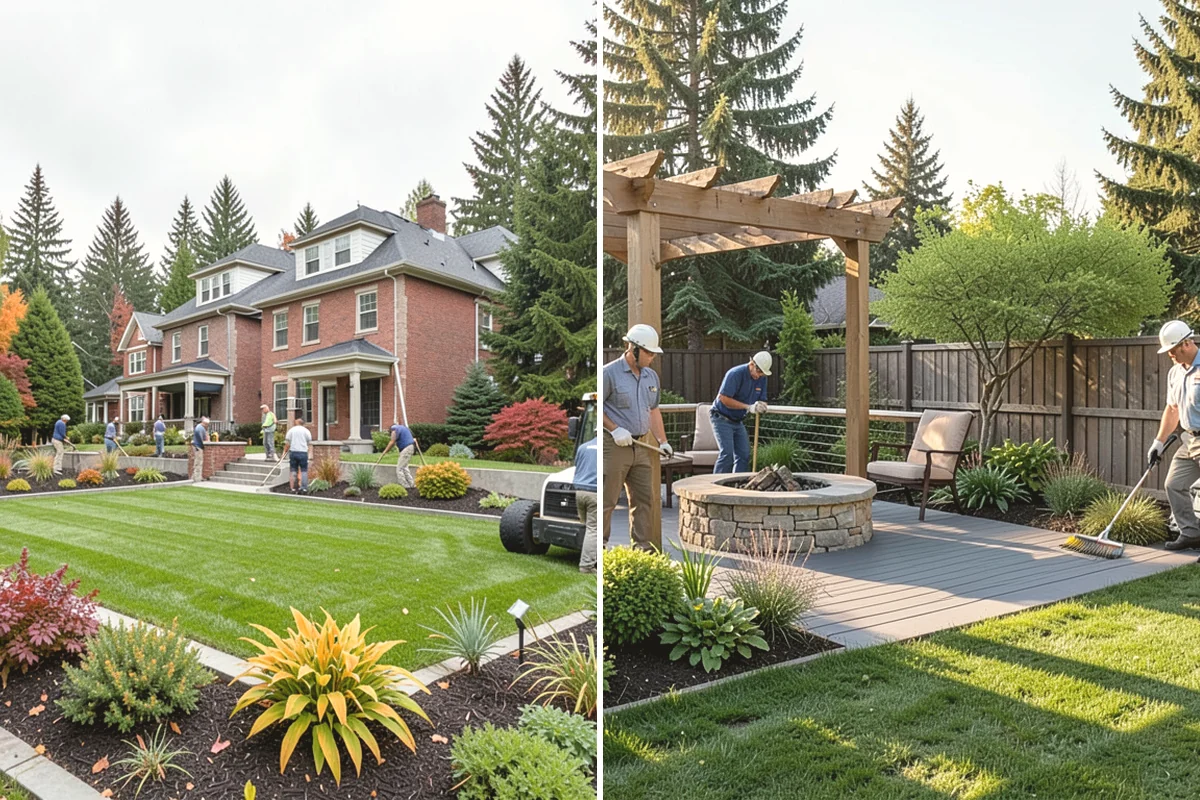 Bark Installation in Ruston, Pierce County, WA - Edge and clear the beds