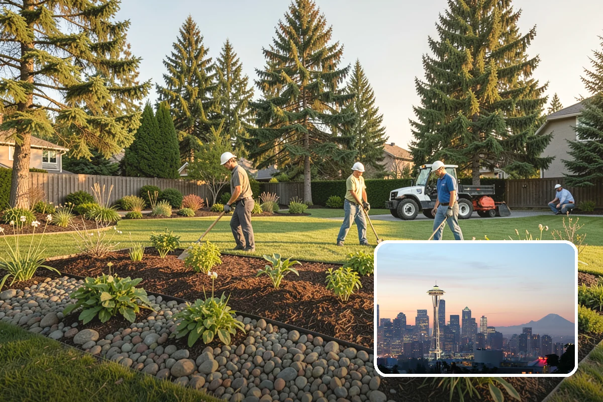 Bark Installation in Seattle, King County, WA - Rich, uniform color that lasts