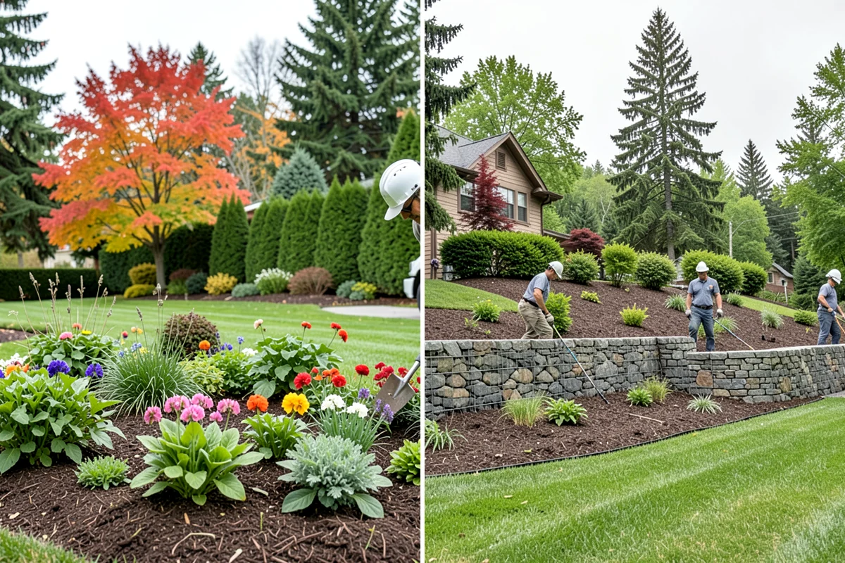 Bark Installation in Shoreline, King County, WA - Edge and clear the beds