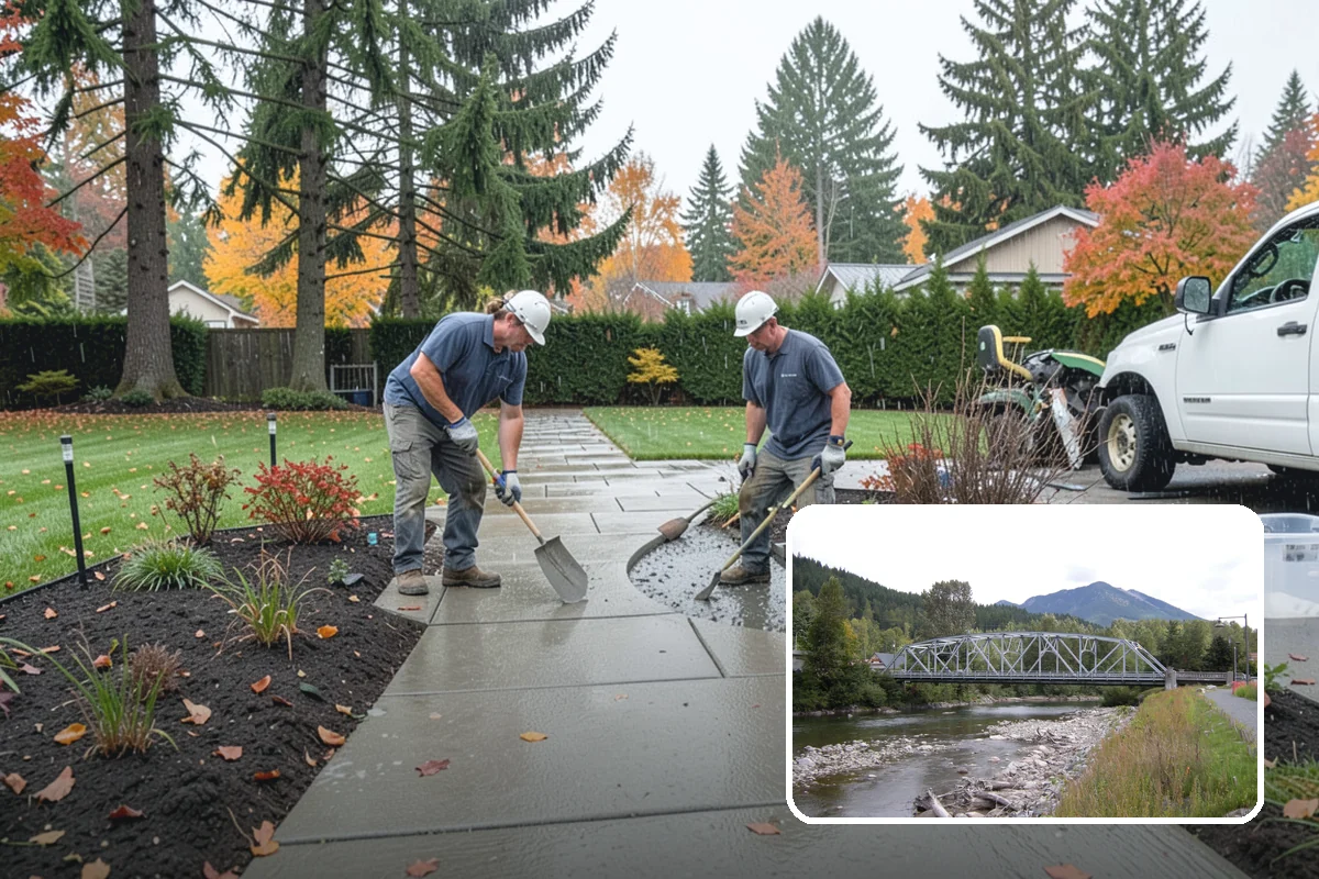 Bark Installation in Skykomish, King County, WA - Rich, uniform color that lasts