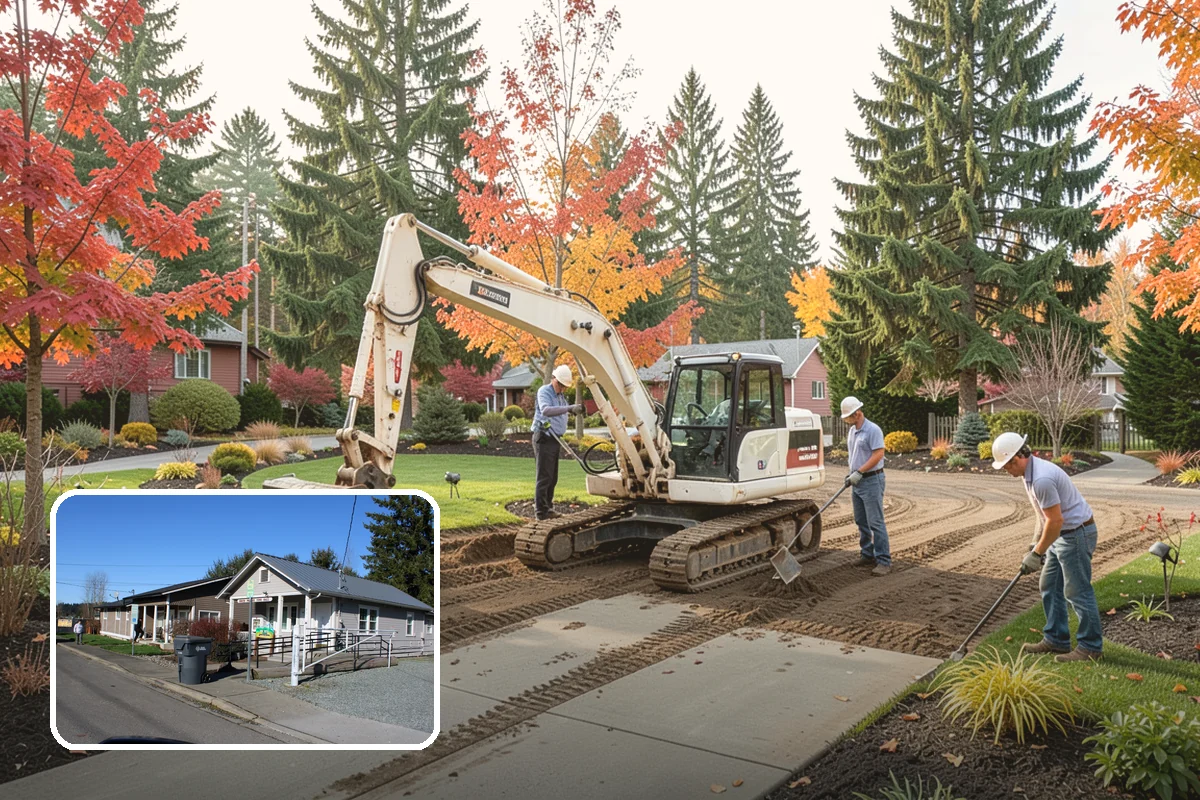 Bark Installation in South Prairie, Pierce County, WA - Rich, uniform color that lasts