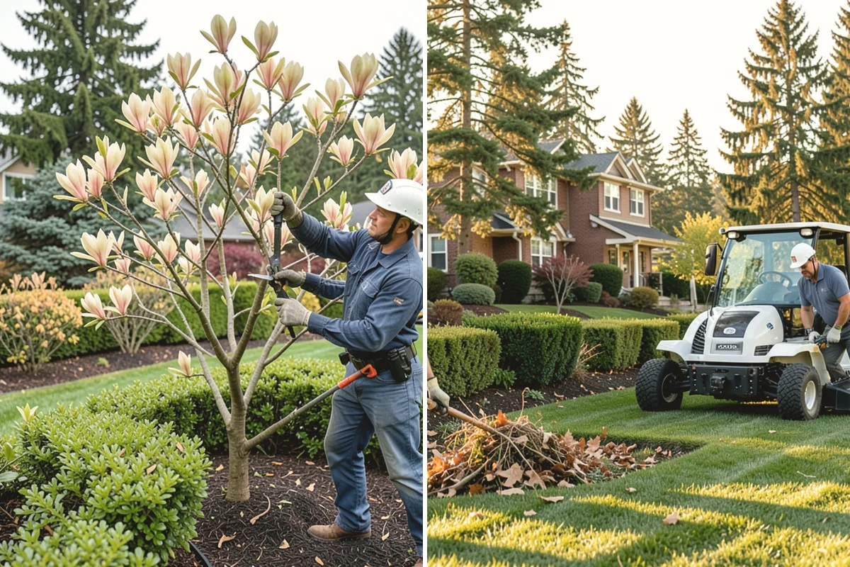 Bark Installation in Steilacoom, Pierce County, WA - Edge and clear the beds