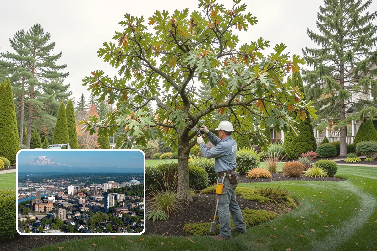 Bark Installation in Tacoma, Pierce County, WA - Rich, uniform color that lasts