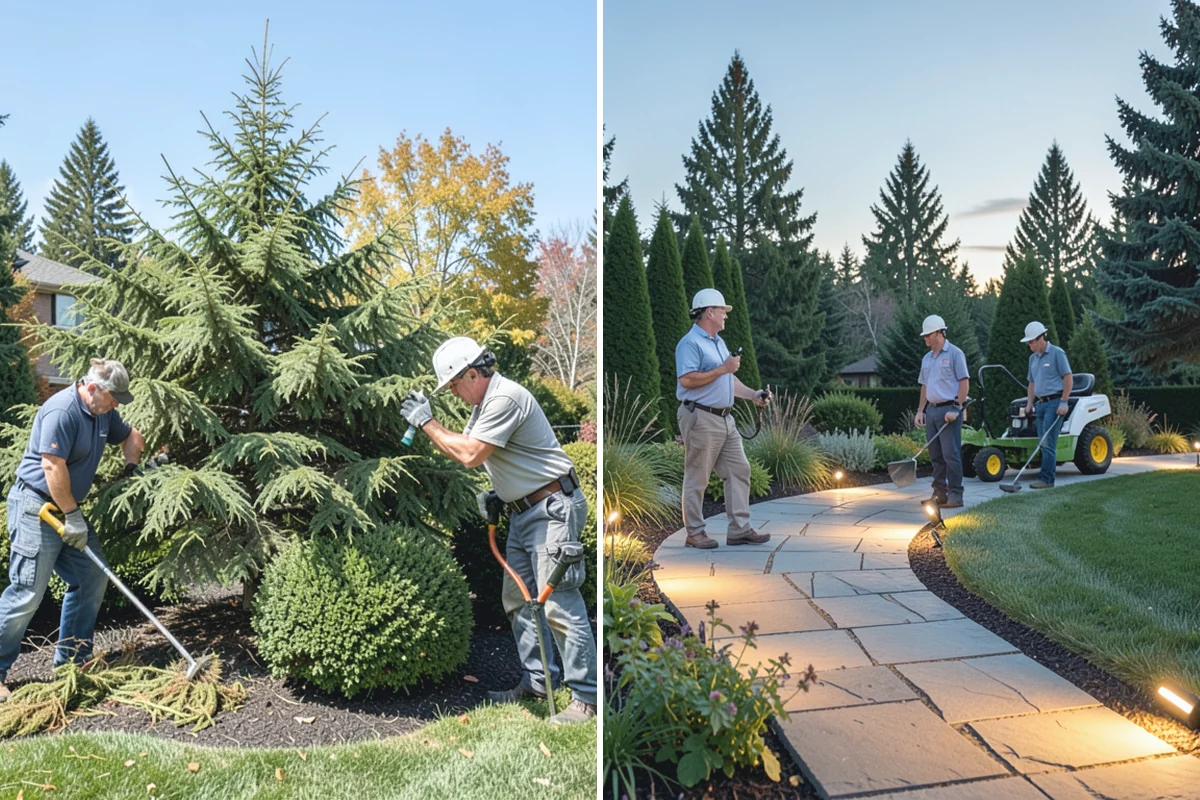 Bark Installation in Wilkeson, Pierce County, WA - Edge and clear the beds