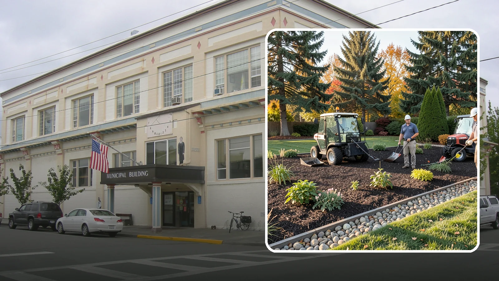Bark Refresh in Anacortes, Skagit County, WA - A top-up layer of fresh bark that revives faded beds without a full tear-out.