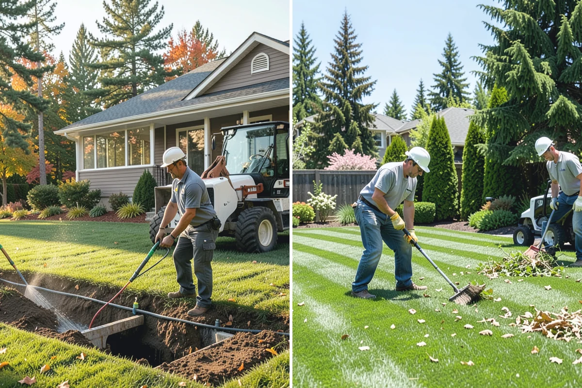 Bark Refresh in Bonney Lake, Pierce County, WA - Rake and redistribute the existing bark to fill thin spots