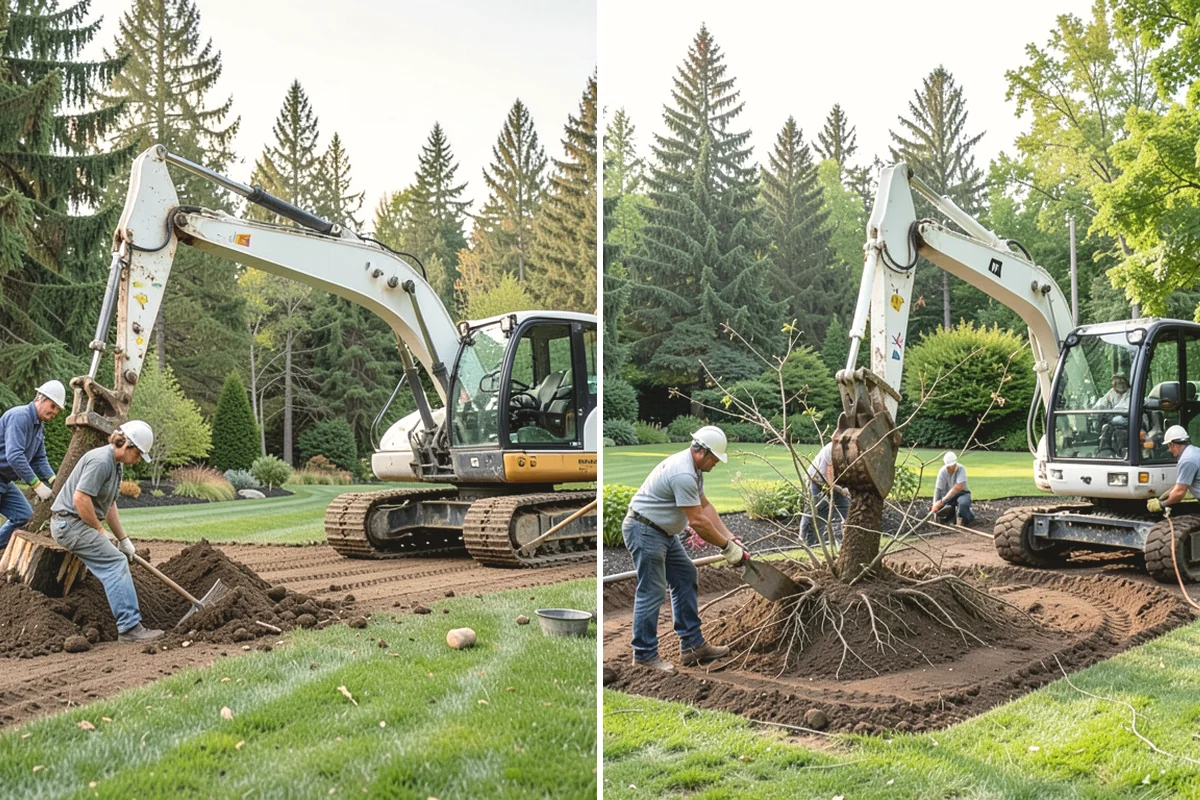 Bark Refresh in Burien, King County, WA - Rake and redistribute the existing bark to fill thin spots