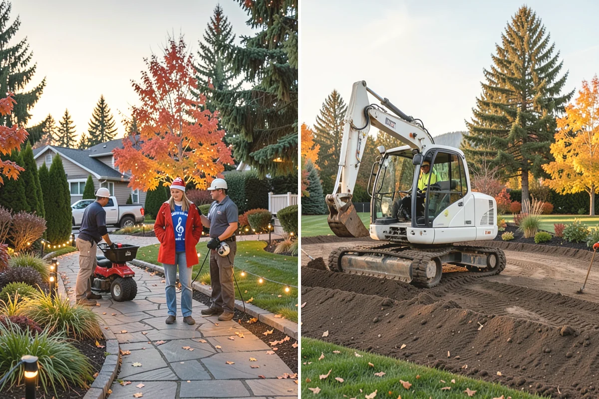 Bark Refresh in Burlington, Skagit County, WA - Rake and redistribute the existing bark to fill thin spots