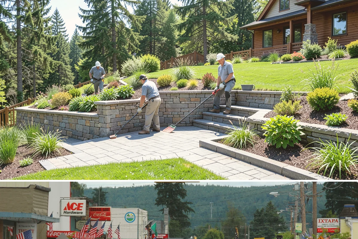 Bark Refresh in Carnation, King County, WA - Ideal in mid-spring once the wettest weeks pass, or a light fall refresh to carry beds cleanly through the rainy months.