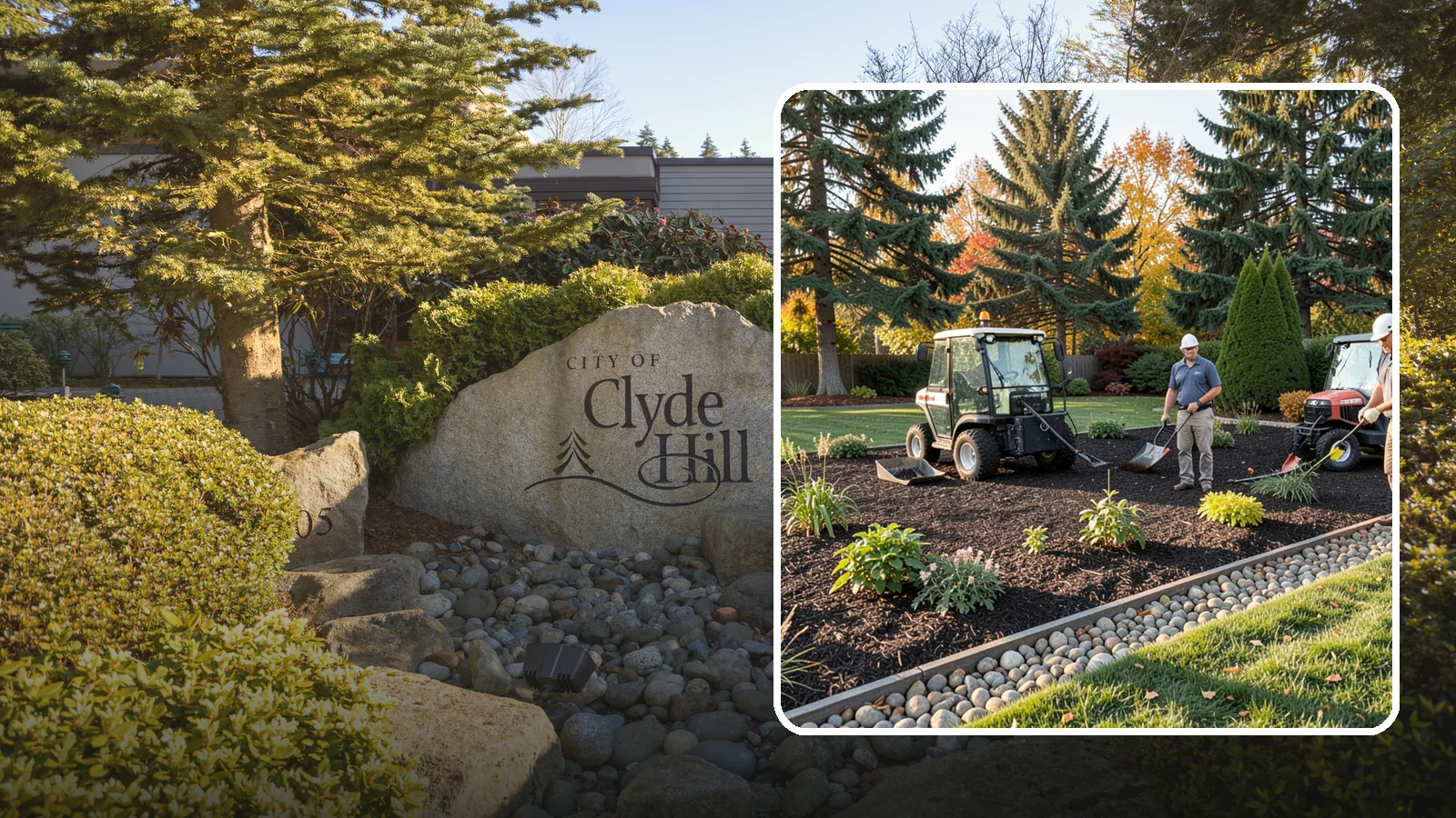Bark Refresh in Clyde Hill, King County, WA - A top-up layer of fresh bark that revives faded beds without a full tear-out.